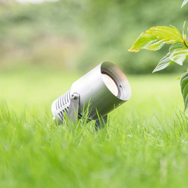 Tuin 24 LED spot, 6 watt van Markslöjd in Zilver – productfoto