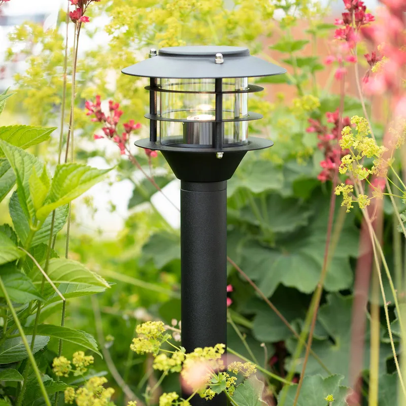 Tuin 24 LED tuinpadverlichting Stok, hoogte 45 cm, 3 W von Markslöjd in Schwarz, Helder – Produktfoto