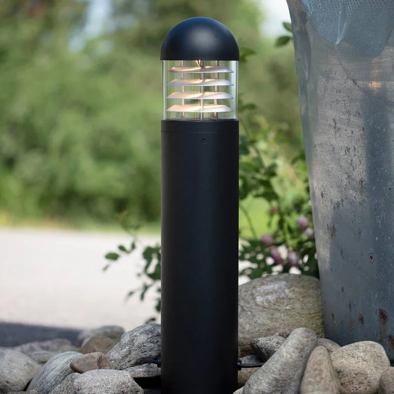 Tuin 24 LED tuinpadverlichting Stok, hoogte 60 cm von Markslöjd in Schwarz, Helder – Produktfoto