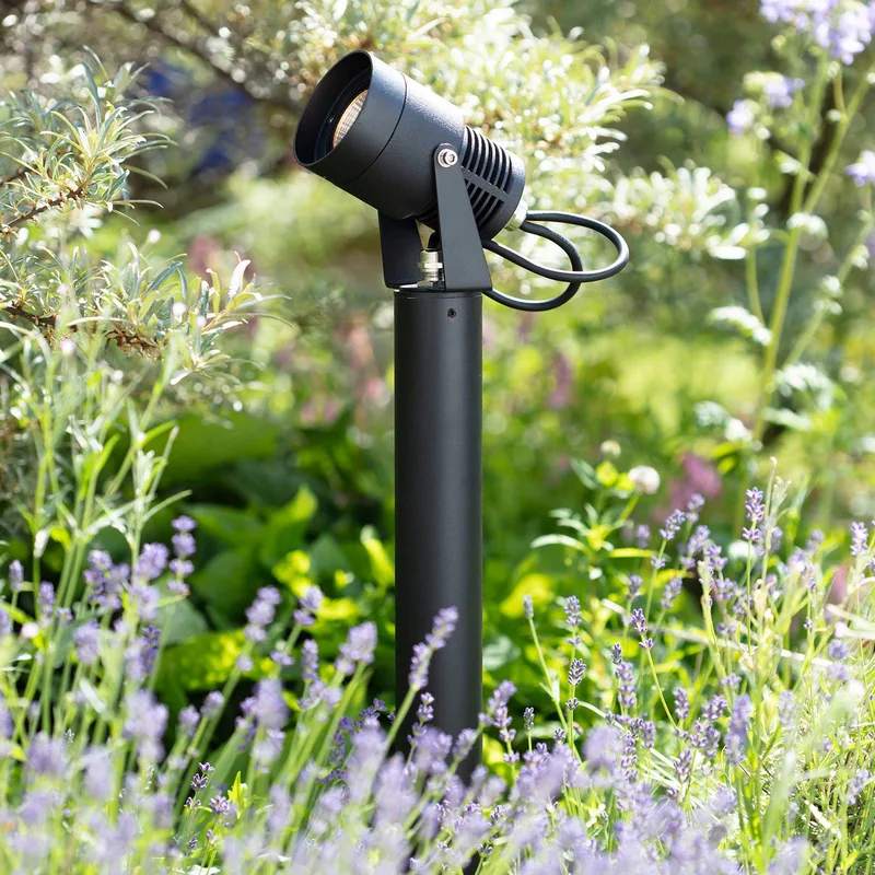 Tuin 24 prikspot prikspot 6 Watt de Markslöjd en Noir – photo du produit