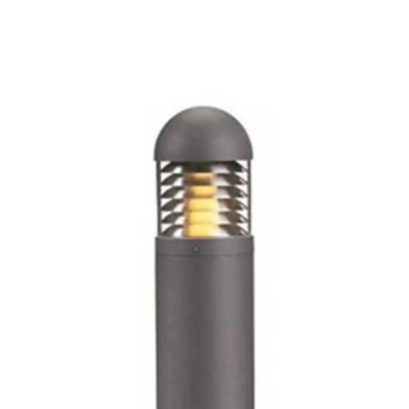Tuinpadverlichting Kurt, grijs, metaal, 100 cm hoog, E27, IP44 de Markslöjd en Gris, Helder – photo du produit