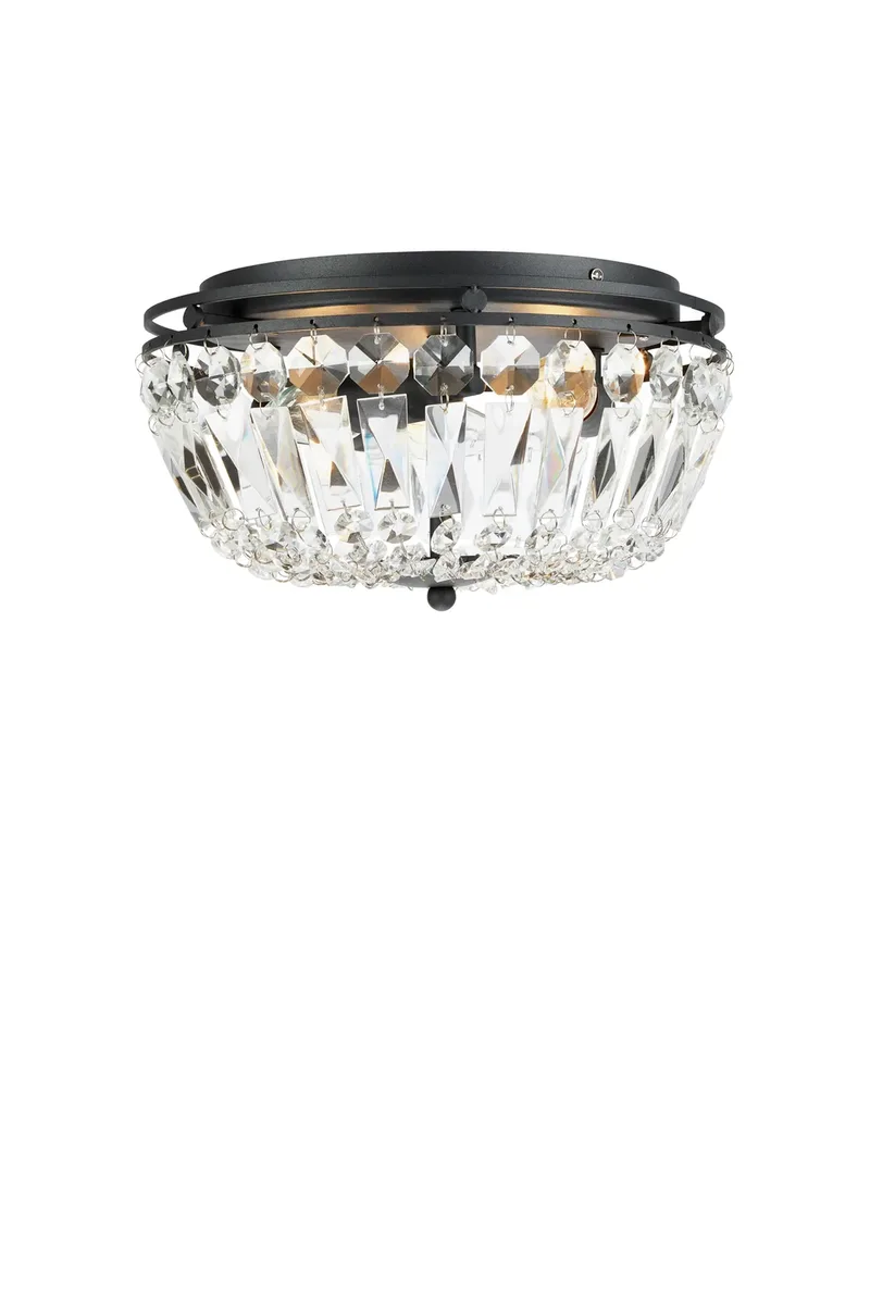 Vasa Kristall Deckenlampe Schwarz von Markslöjd – Produktfoto