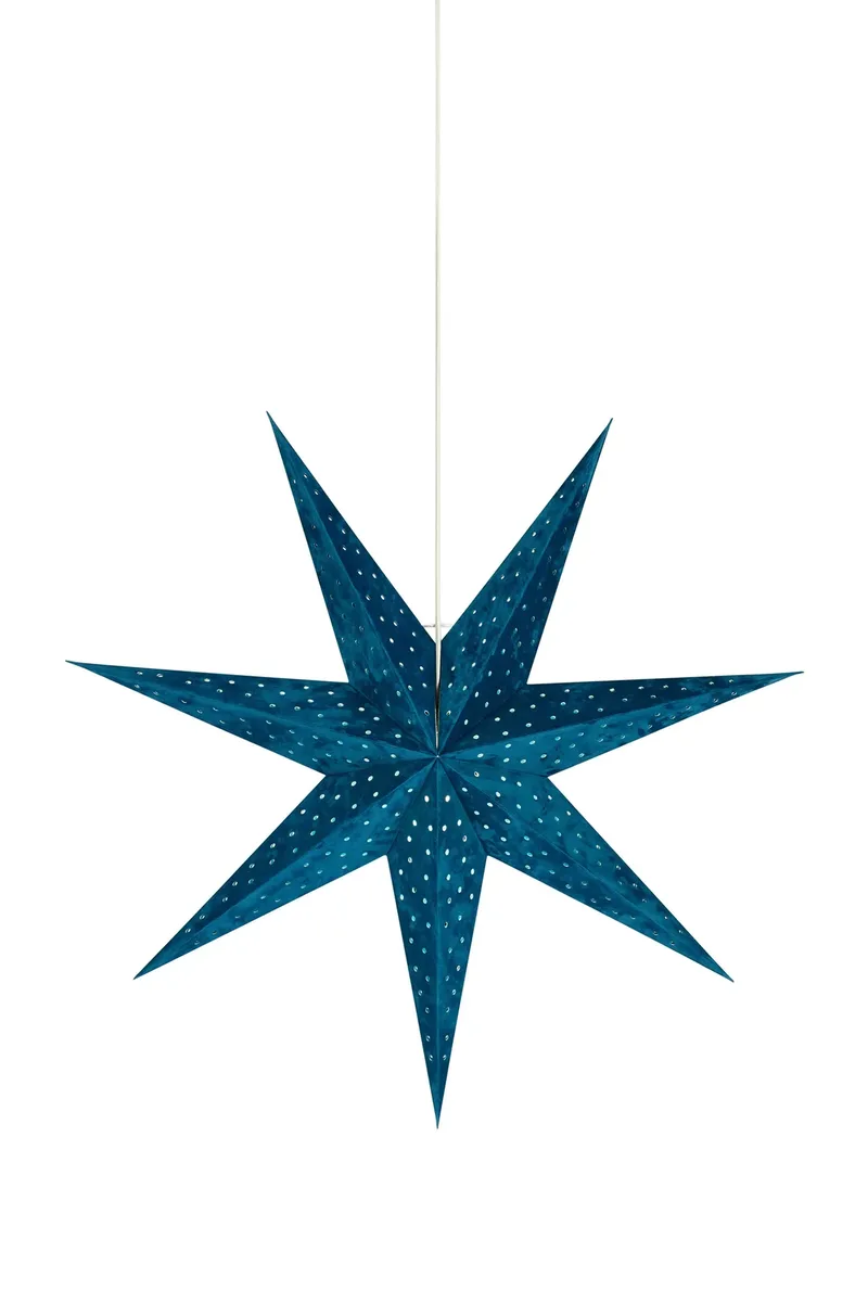 Velours Sterne Blau 75 cm by Markslöjd – product photo