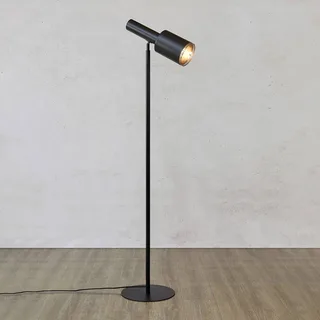 Vloerlamp Ozzy van metaal, kop verstelbaar by Markslöjd in Black – product photo 2 of 4