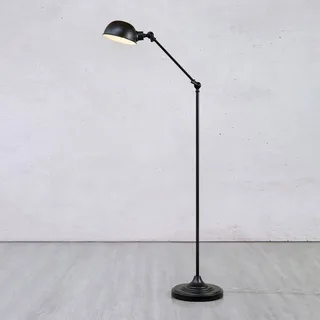 Vloerlamp Portland, 2-voudig verstelbaar van Markslöjd in Zwart – productfoto 2 van 3