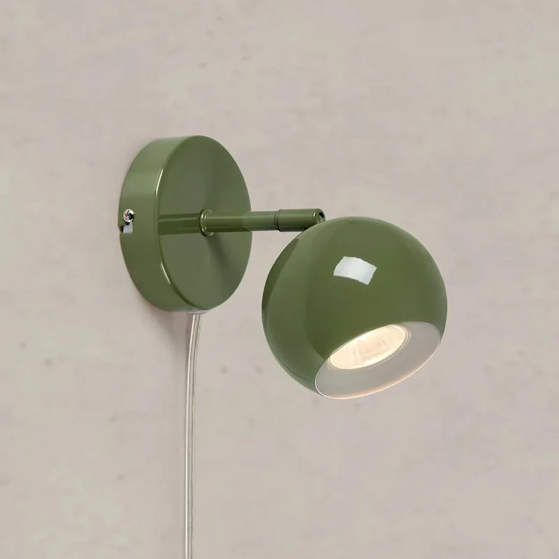 Wandlamp Pop, breedte 10 cm, metaal by Markslöjd in Green – product photo