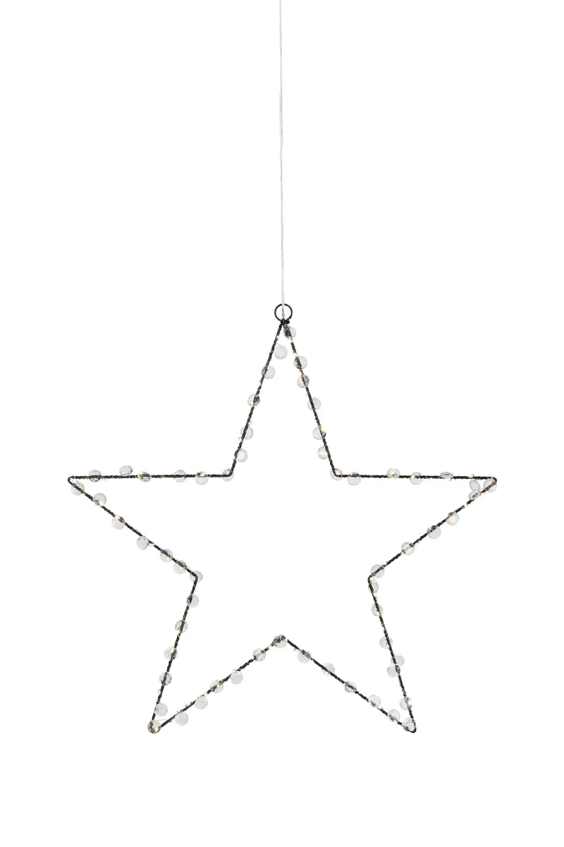 Wivi Stern Schwarz 50 cm von Markslöjd – Produktfoto