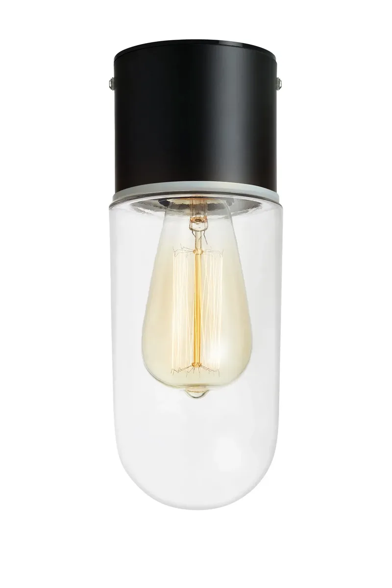 Zen Deckenlampe Schwarz/Klar von Markslöjd – Produktfoto