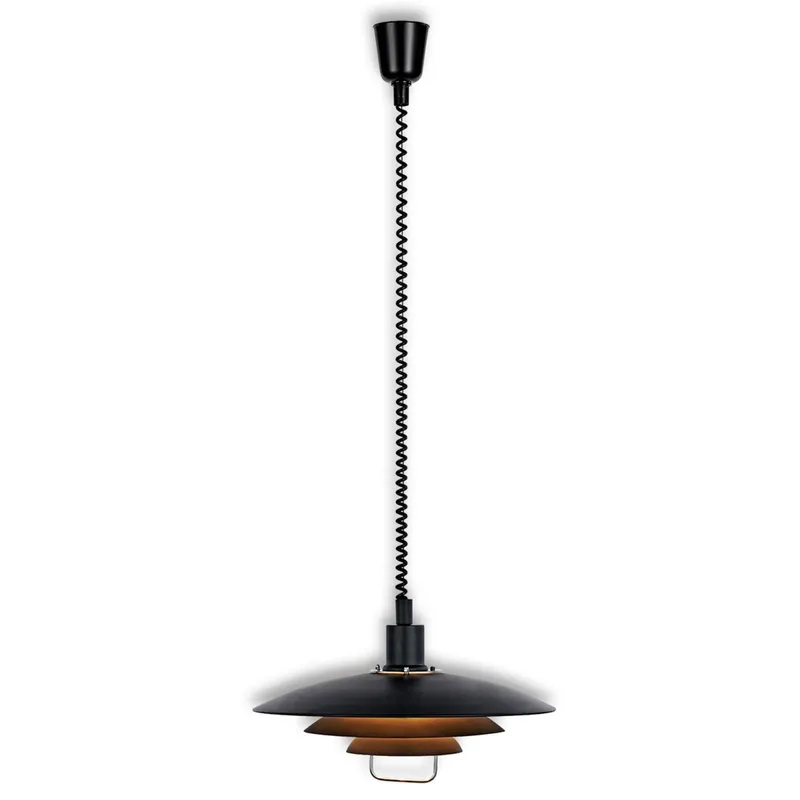 Zwarte hanglamp Kirkenes, in hoogte verstelbaar by Markslöjd in Black, Chrome – product photo 2 of 2