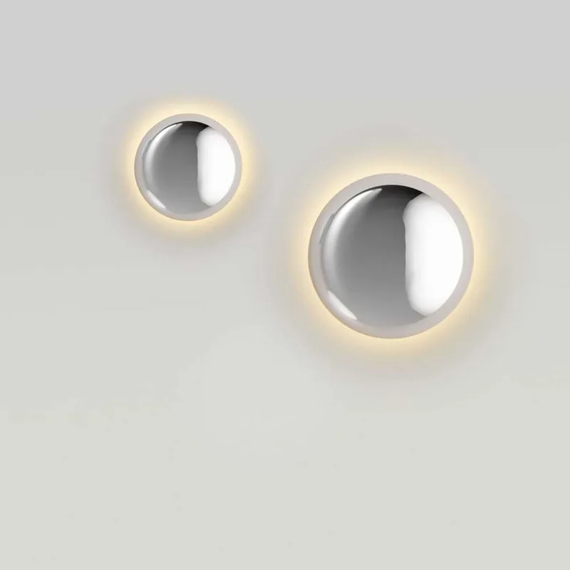 Babila 18 Buiten Wandlamp Steel - Marset - Terras - Metaal by Marset – product photo
