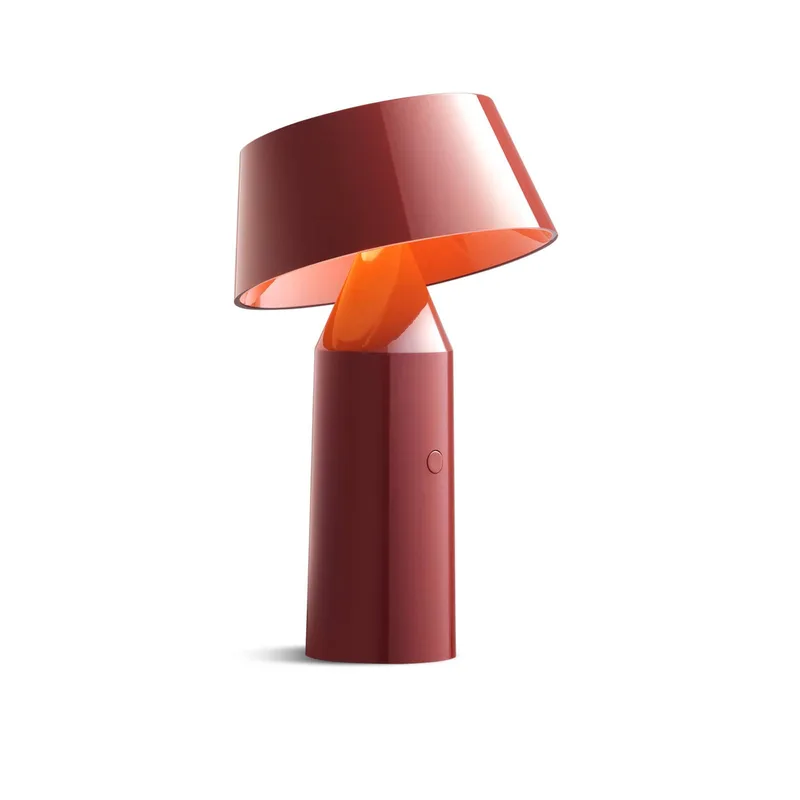Bicoca LED accu-tafellamp van Marset in Wijnrood – productfoto