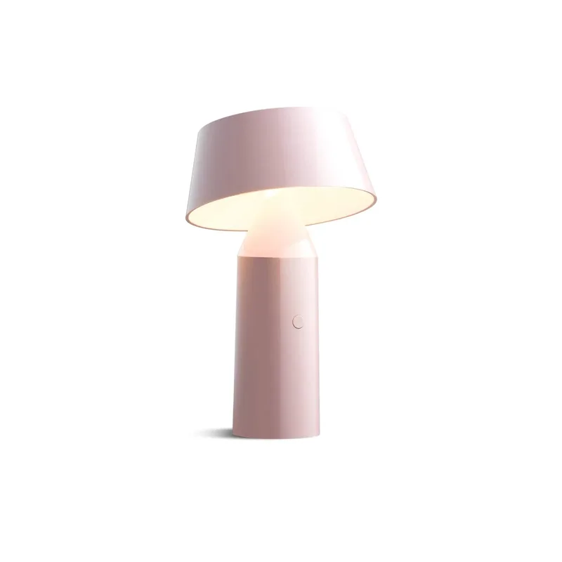 Bicoca LED tafellamp op batterijen van Marset in Lichtroze – productfoto
