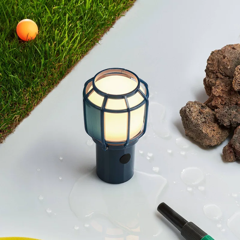 Chispa LED accu-terraslamp IP44 van Marset in Blauw – productfoto