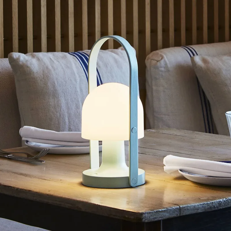 FollowMe LED tafellamp, blauw by Marset in Blauw, wit – product photo