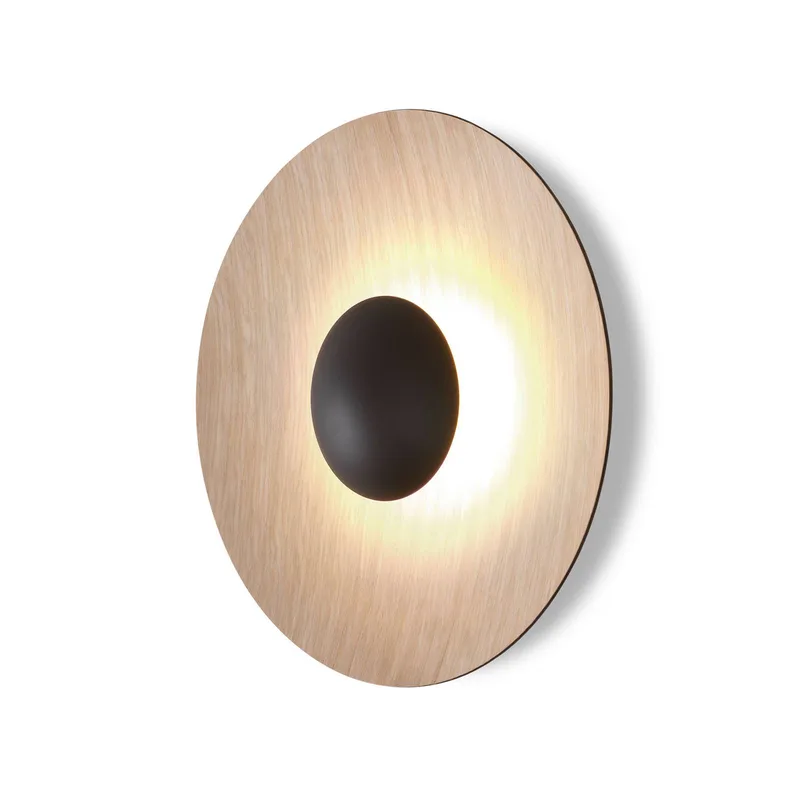 Ginger 20C LED wandlamp Ø 20 cm eiken/eiken van Marset in Eik – productfoto