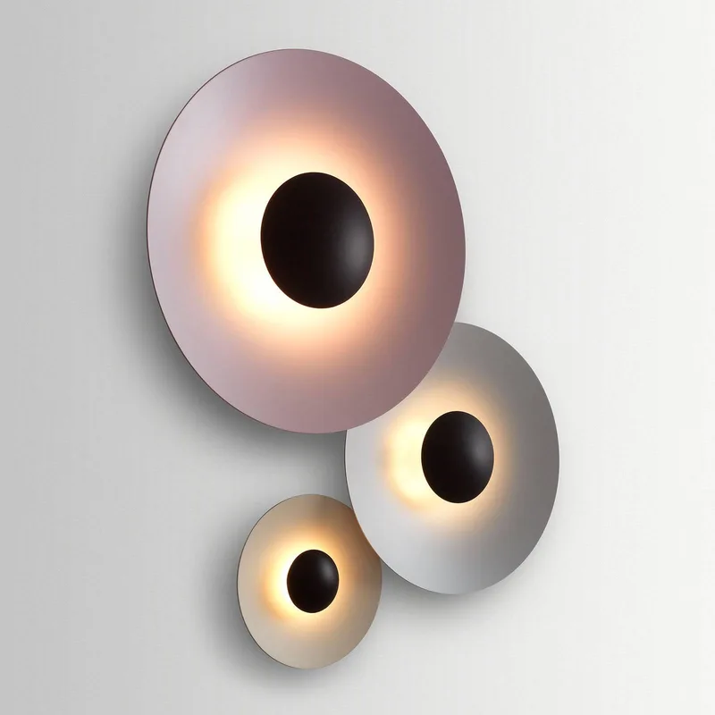 Ginger 20C LED wandlamp Ø 20 cm van Marset in Steengrijs – productfoto