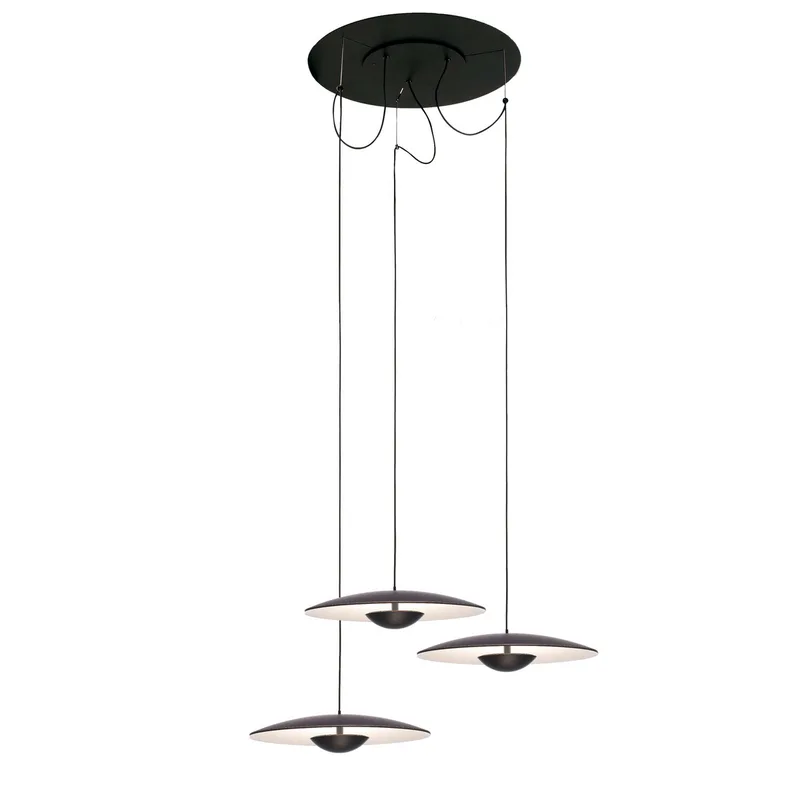 Ginger 20X3 Hanglamp Wenge-White - Marset - Aluminium by Marset – product photo