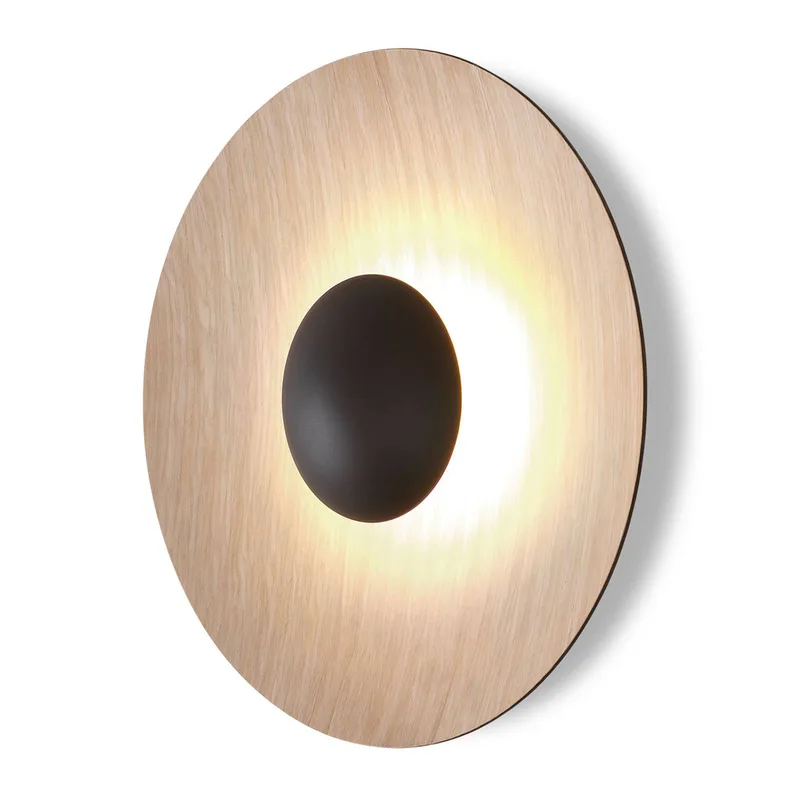 Ginger 32C LED wandlamp Ø32cm eiken/eiken by Marset in Eiken – product photo