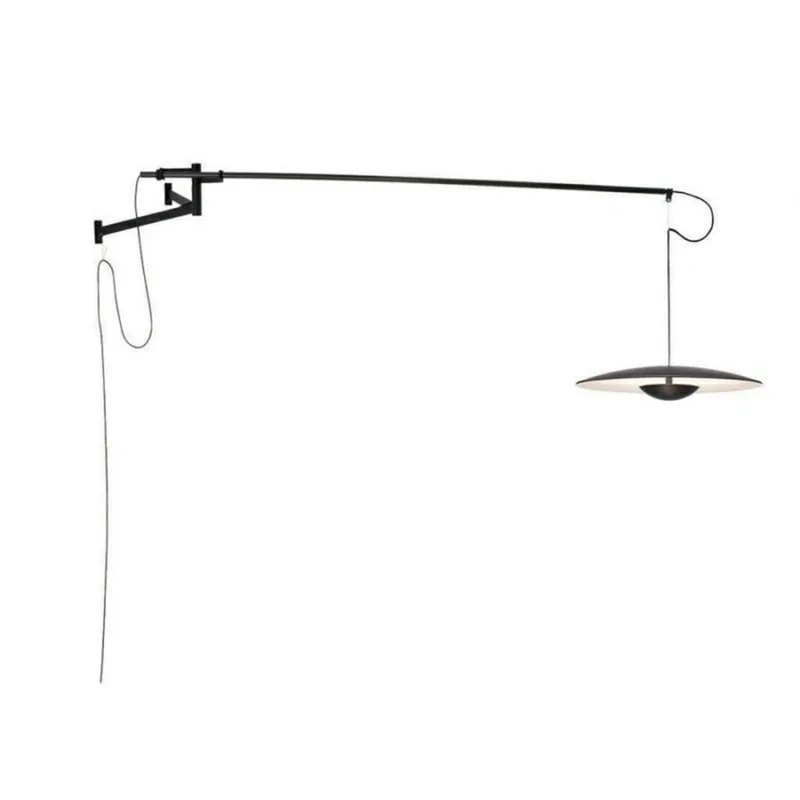 Ginger A Wandlamp XL Wenge - Marset - Aluminium de Marset – photo du produit