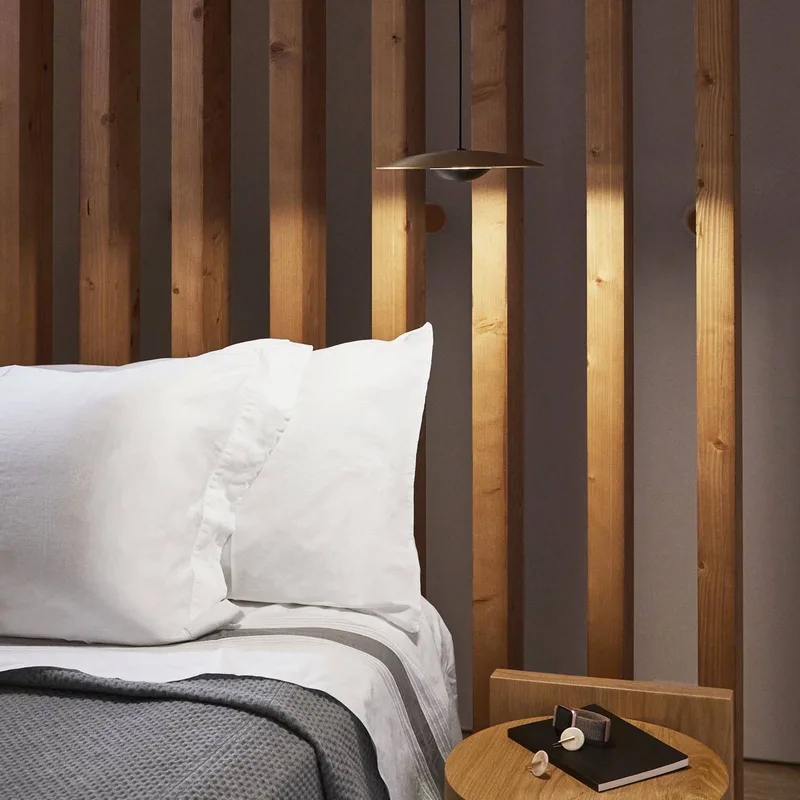 Ginger LED hanglamp, Triac Ø20 cm messing by Marset in Messing, zwart – product photo