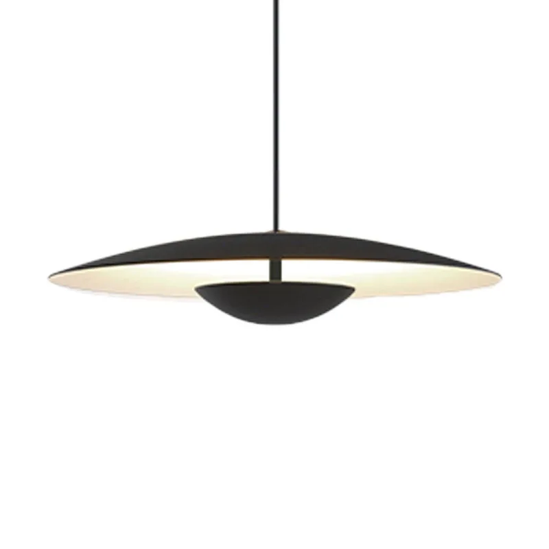 Ginger LED hanglamp, Triac Ø20 cm zwart/wit van Marset in Zwart, wit – productfoto