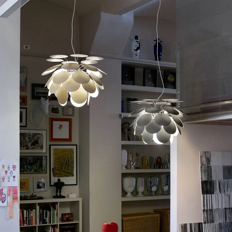 Hanglamp Discocó Ø 35 cm by Marset in Grijs mat – product photo