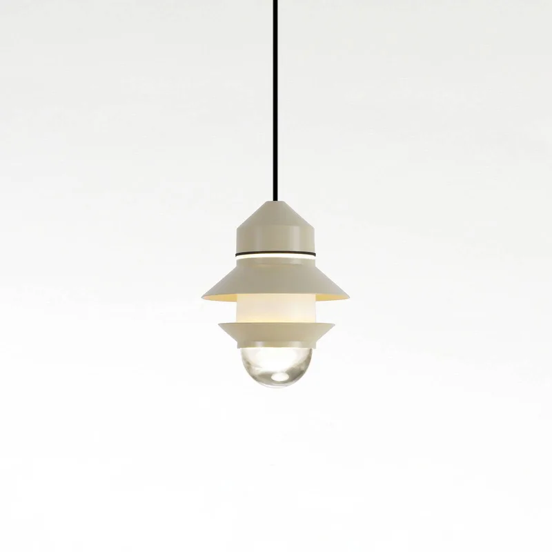 Hanglamp Santorini, zand by Marset in Zand (RAL 1001), transparant – product photo