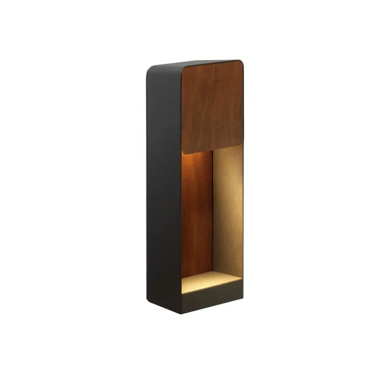 Lab A35 buitenwandlamp Graphite Grey/Rust Texture - MARSET - Terras - Metaal van Marset – productfoto