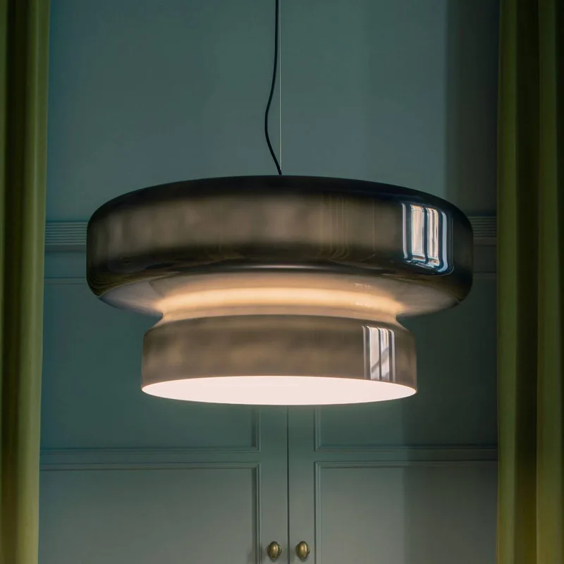 LED hanglamp Bohemia, Triac by Marset in Rookgrijs – product photo