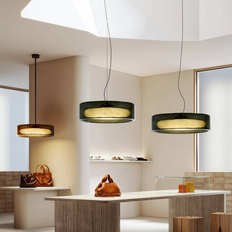 LED hanglamp Ringo, Ø 70 cm by Marset in Donker rookgrijs – product photo