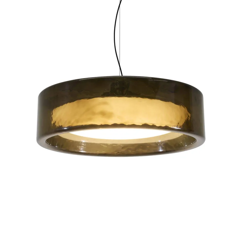LED hanglamp Ringo, Ø 90 cm by Marset in Donker rookgrijs – product photo