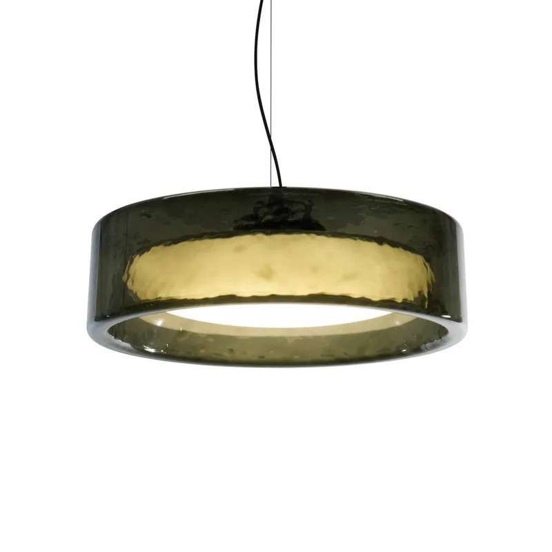 LED hanglamp Ringo, Ø 90 cm, TRIAC kunststof by Marset in Groen – product photo