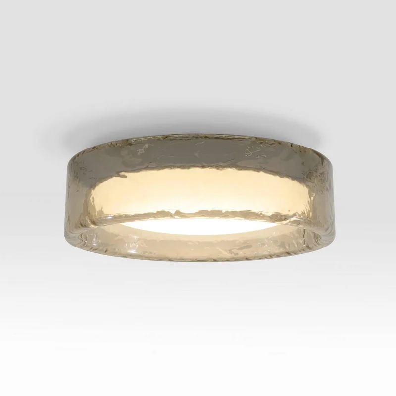 LED plafondlamp Ringo, Ø 70 cm, kunststof van Marset in Rookgrijs – productfoto