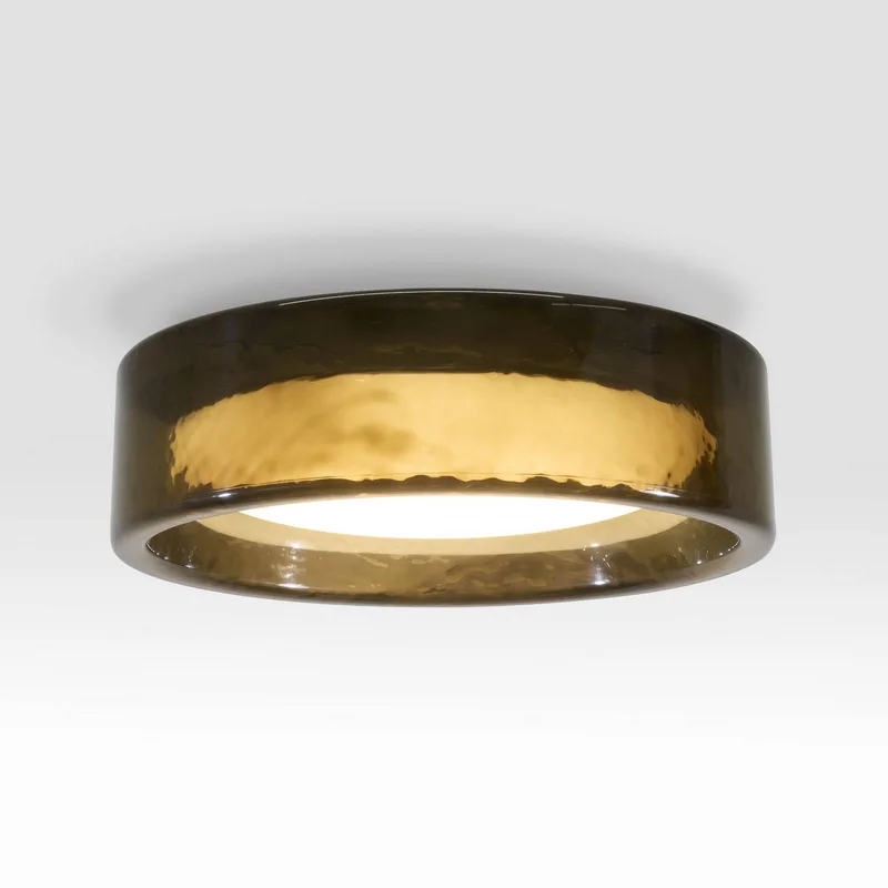 LED plafondlamp Ringo, Ø 90 cm van Marset in Donker rookgrijs – productfoto