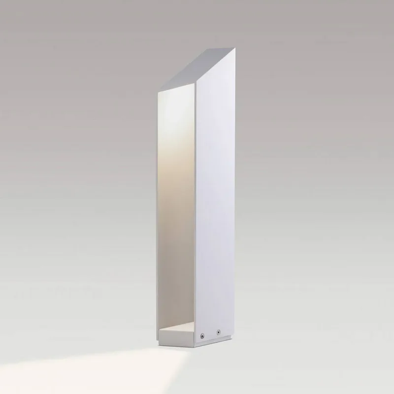 LED sokkellamp Domus, hoogte 55 cm, aluminium by Marset in Wit – product photo