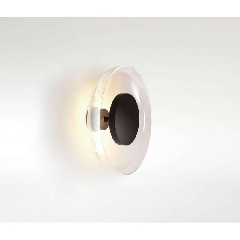 LED wandlamp Aura Plus Ø 25 cm On/Off, doorschijnend de Marset en Doorzichtig – photo du produit