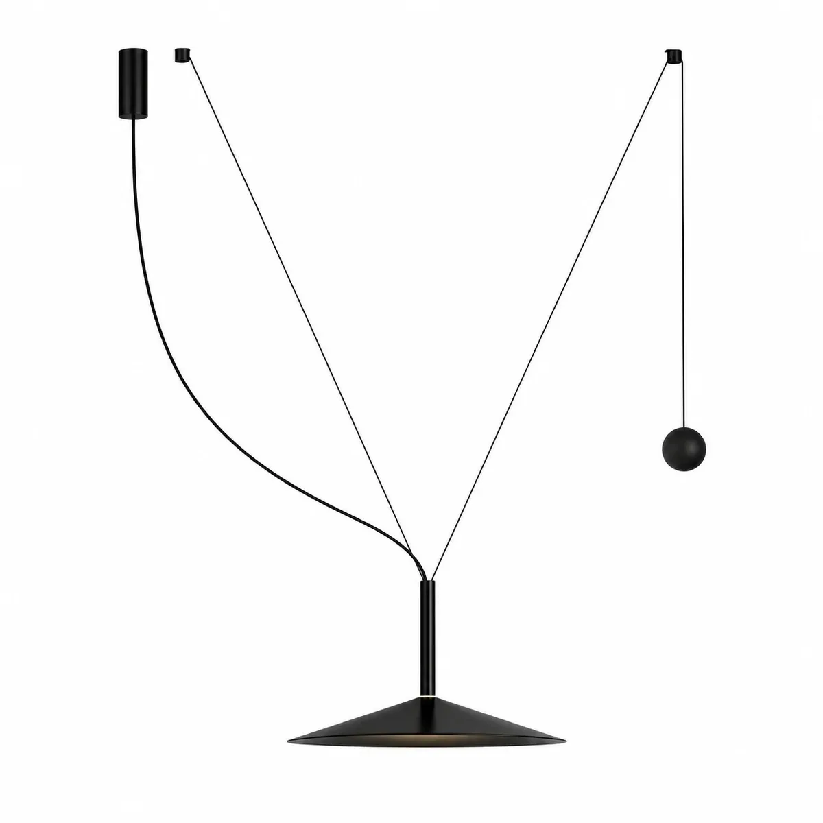 Milana 47 Contragewicht Hanglamp van Marset – productfoto