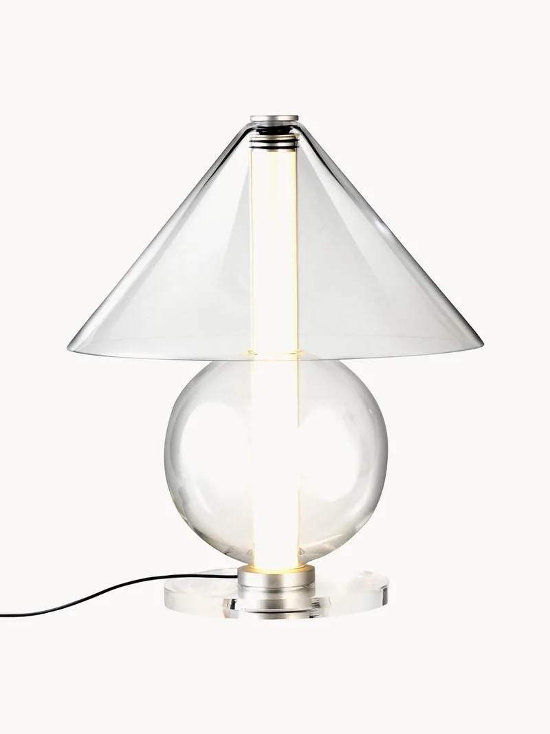 Mondgeblazen LED-tafellamp Fragile, dimbaar by Marset – product photo