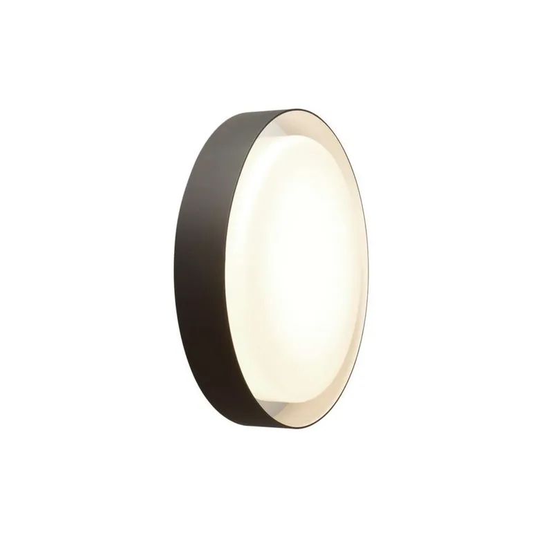 Plaff-On wand-/plafondlamp, IP54, zwart, Ø 50 cm - MARSET - Aluminium van Marset – productfoto