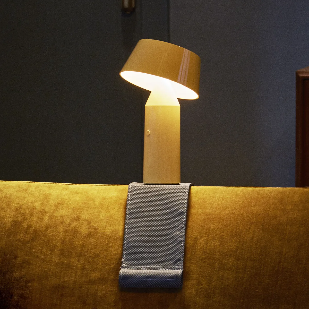 Zubehör Bicoca - Grau - Gewebe - Designer Christophe Mathieu de Marset – photo du produit
