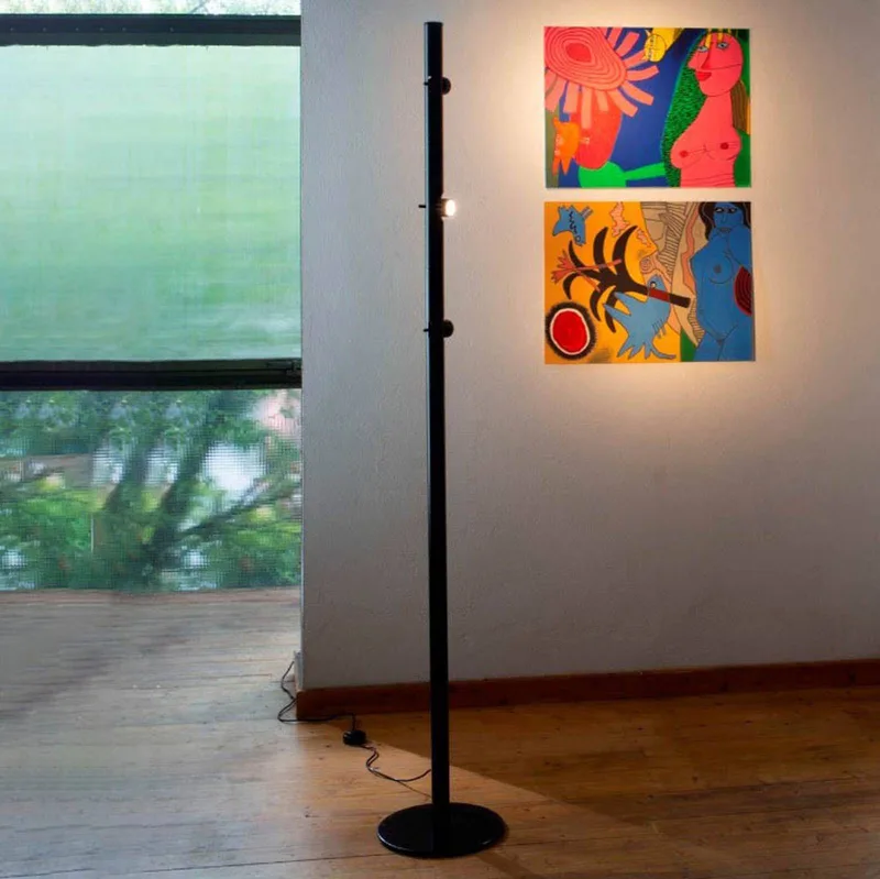 Calabrone spot LED vloerlamp 3-la. by Martinelli Luce in Black, White – product photo
