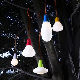 Ciulifruli buiten hanglamp van Martinelli Luce in Rood – productfoto 4 van 5