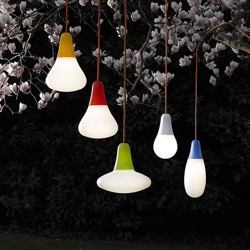 Ciulifruli buiten hanglamp fra Martinelli Luce i Rød – produktbillede