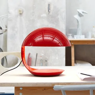 Cobra - Retro tafellamp van Martinelli Luce in Rood – productfoto 4 van 5