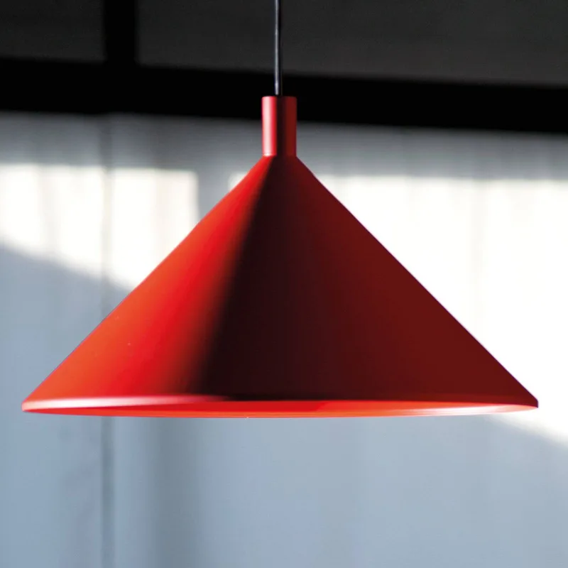 Cono hanglamp Ø 30 cm by Martinelli Luce in Red – product photo