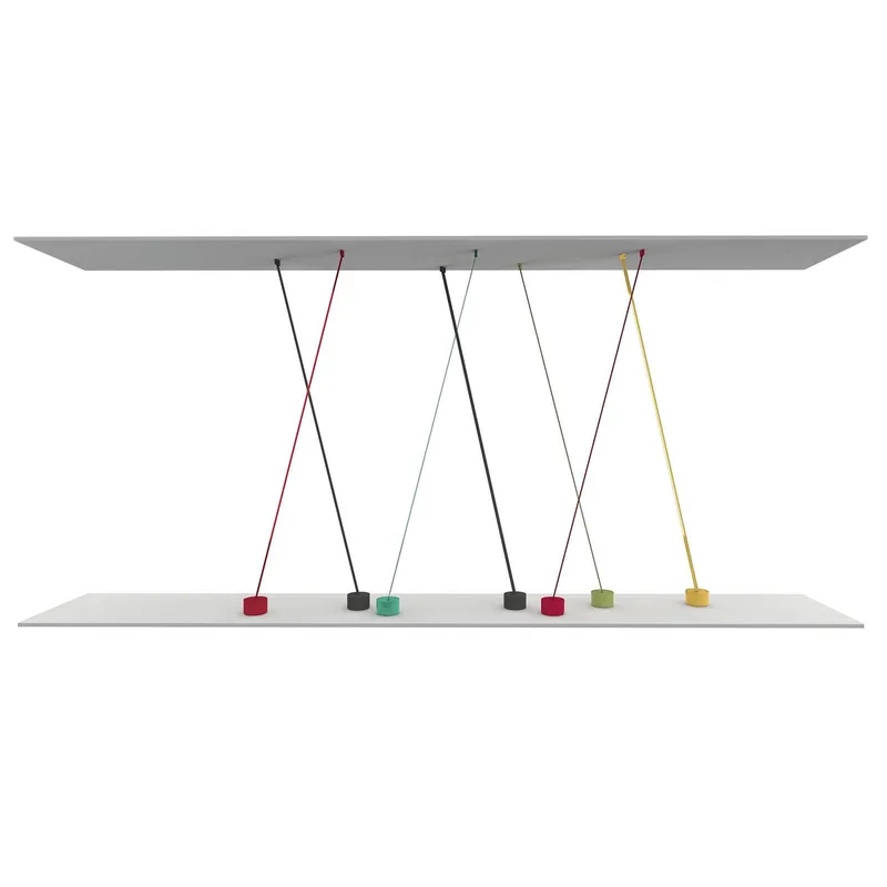 Elastica band-vloerlamp by Martinelli Luce in Light blue – product photo 3 of 5