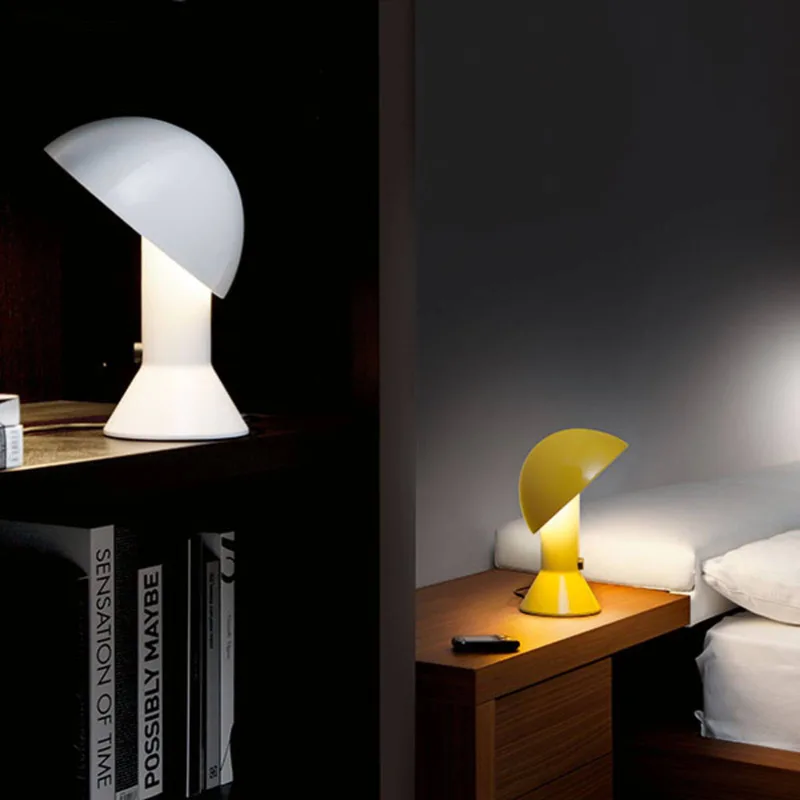 Elmetto - Tafellamp van Martinelli Luce in Geel – productfoto