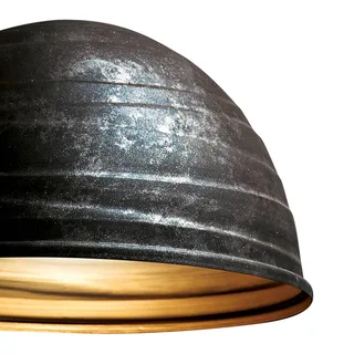 Glanzende hanglamp BABELE, 65 cm van Martinelli Luce in Zilvergrijs, Goud – productfoto 4 van 4