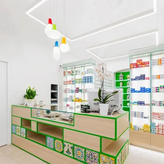 hanglamp Ciulifruli, polyethyleen by Martinelli Luce in Green – product photo 4 of 5