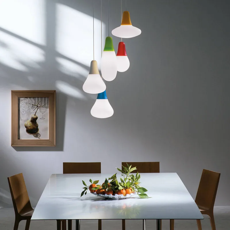 hanglamp Ciulifruli, polyethyleen från Martinelli Luce i Röd – produktbild 2 av 5